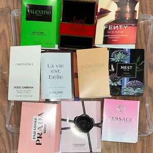Designer Perfume Sample Set of 10 untested high end